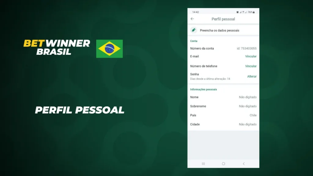 Aposta ganha cadastro